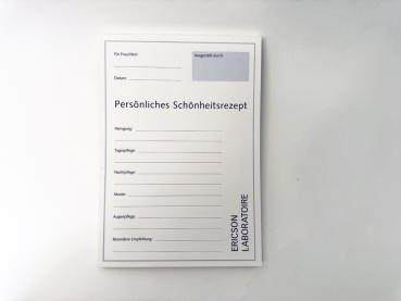 T2000 Block "Persönliches Schönheitsrezept"